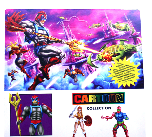 Masters of the Universe Cartoon Collection Stratos 2024 – Actionfigur 14 cm mit Zepter | hoppla-stuff.de